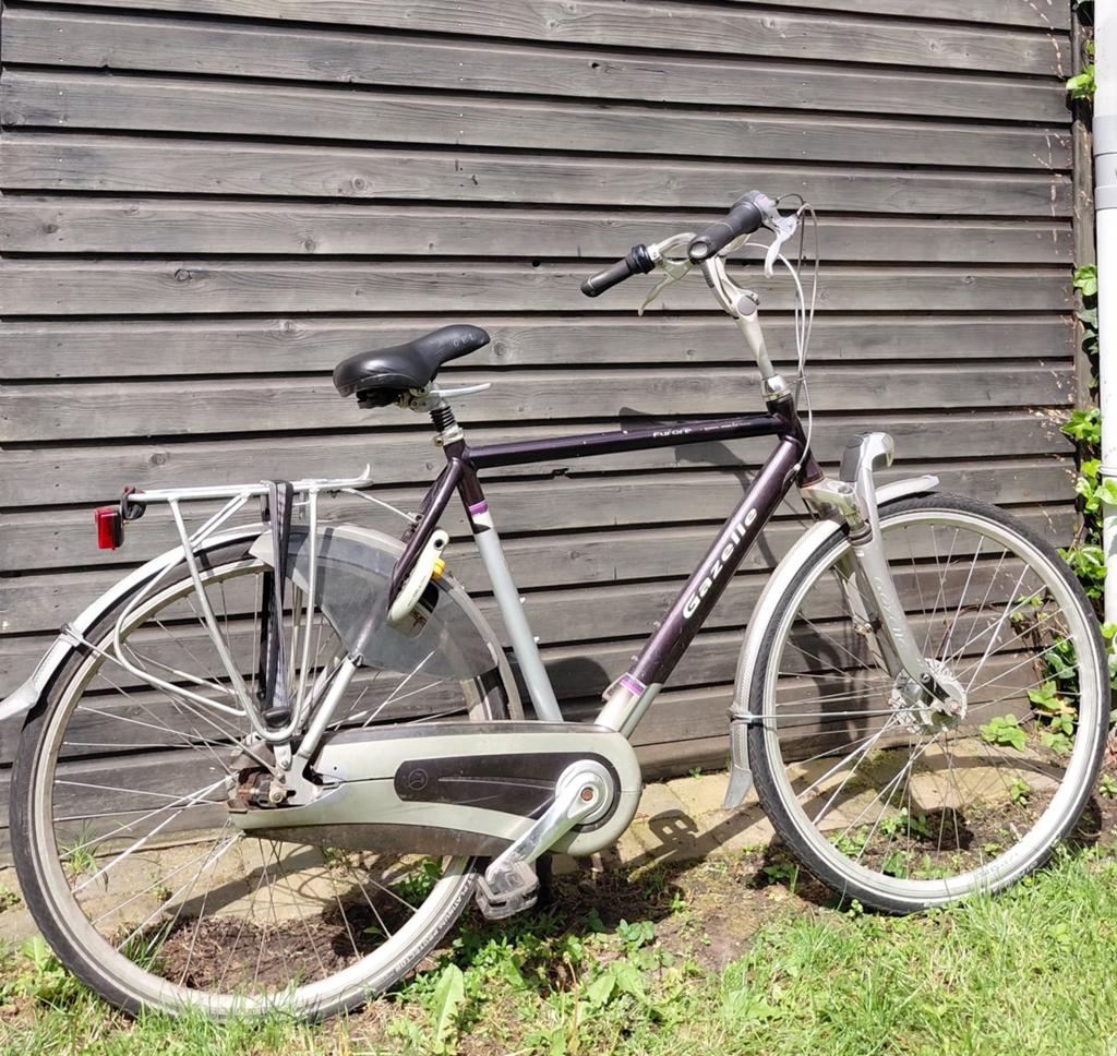 Gazelle Furore herenfiets opknapper, Ophalen, Gebruikt, Velgrem, Versnellingen