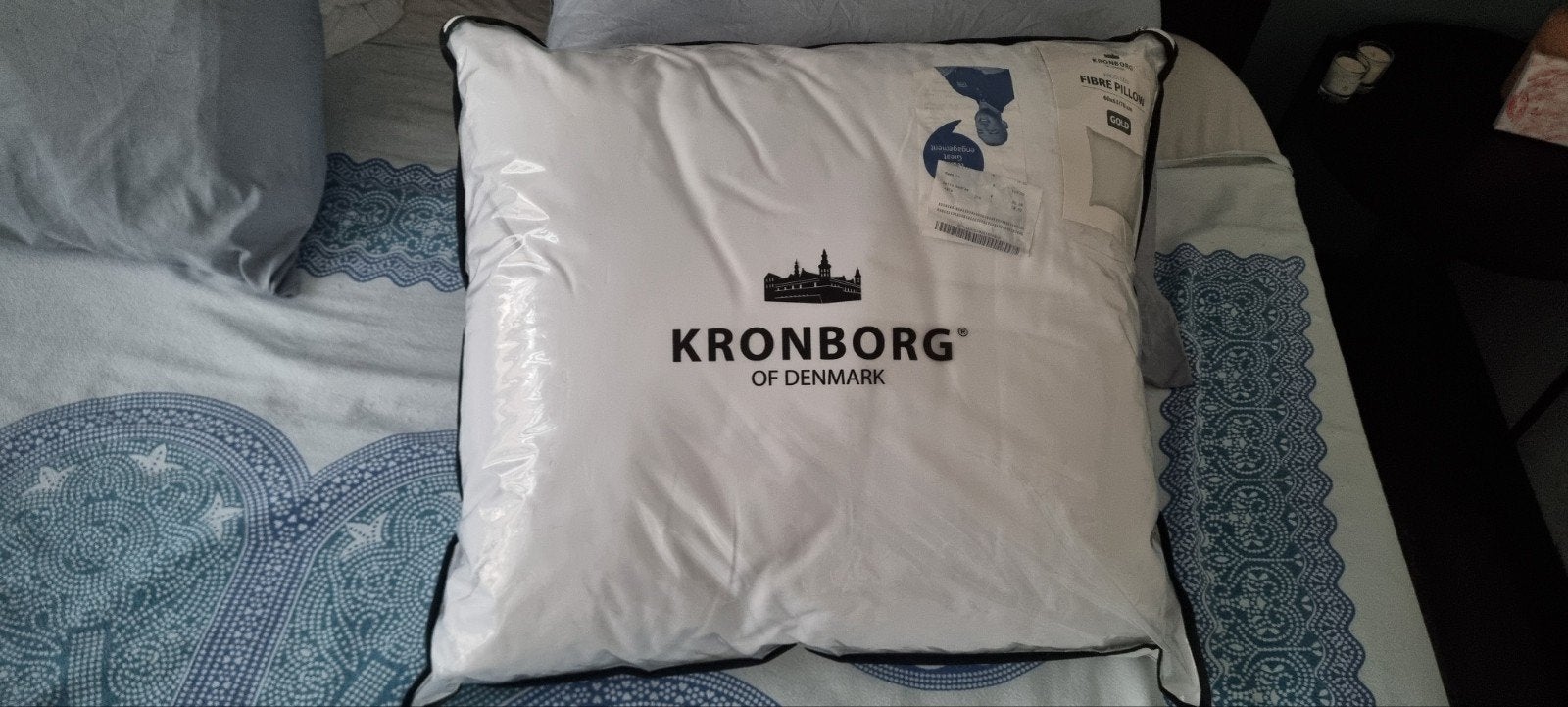 Kronborg kussen, Eenpersoons, Wit, Nieuw, Ophalen of Verzenden