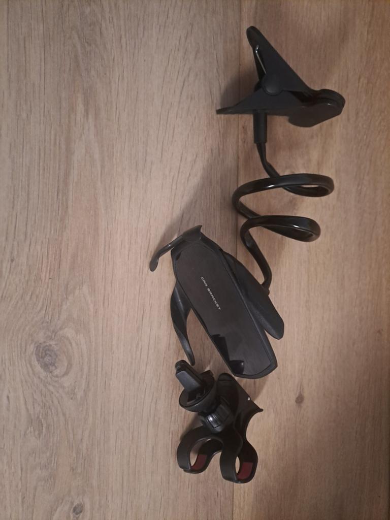 Telefoonhouders set: flexibele arm en ventilatierooster, Ophalen of Verzenden