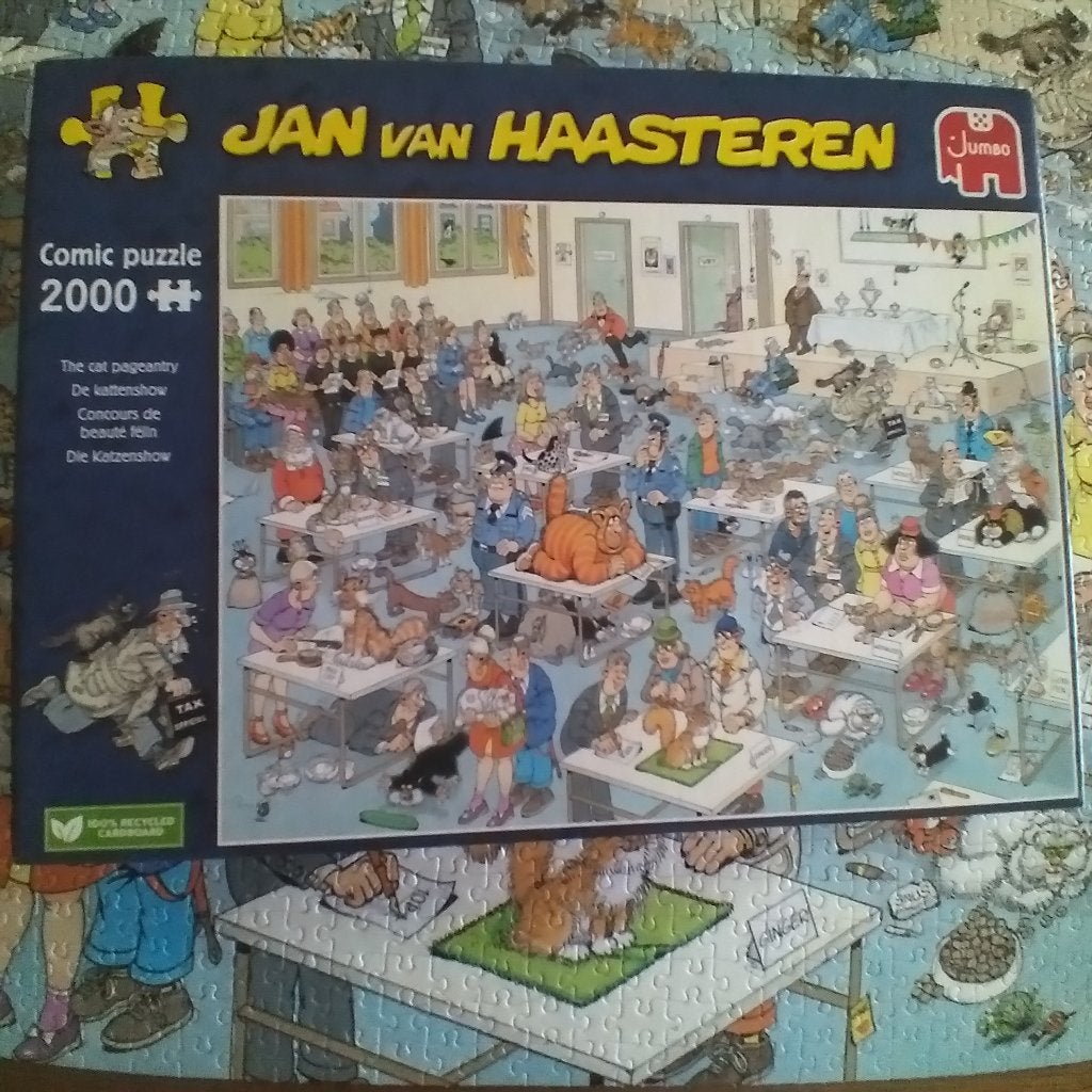 Jan van Haasteren puzzel, Ophalen of Verzenden, Meer dan 1500 stukjes, Zo goed als nieuw, Legpuzzel