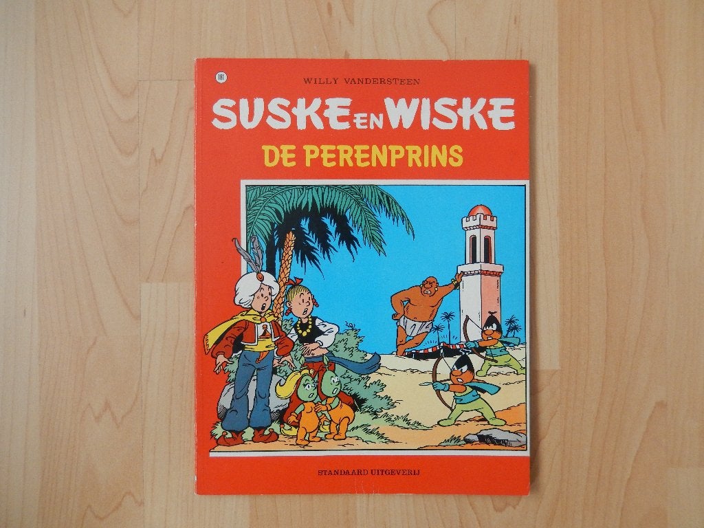 Suske en Wiske – De perenprins -1ste druk, W. Vandersteen, Eén stripboek, Ophalen of Verzenden, Zo goed als nieuw