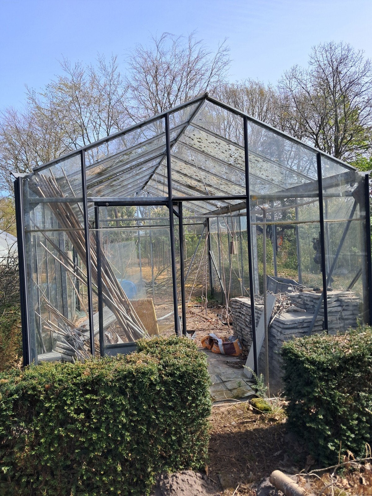 Tuinserre kweekkas 6x3 meter, Tuin en Terras, Kassen, Gebruikt, Kweekkas, Ophalen of Verzenden, Glas