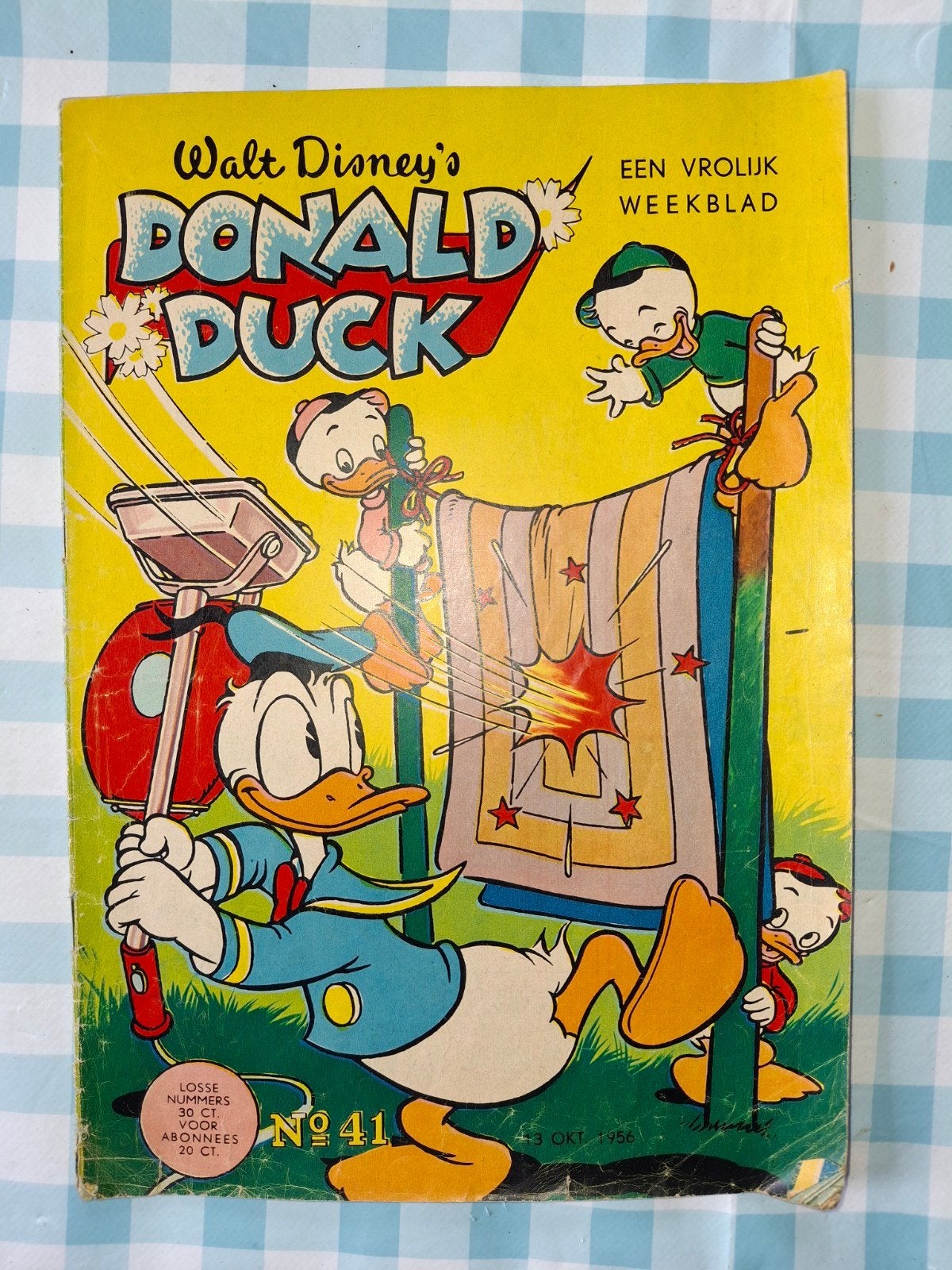 Donald Duck Weekblad No. 41 - 1956, Boeken, Eén stripboek, Ophalen of Verzenden, Gelezen, Walt Disney