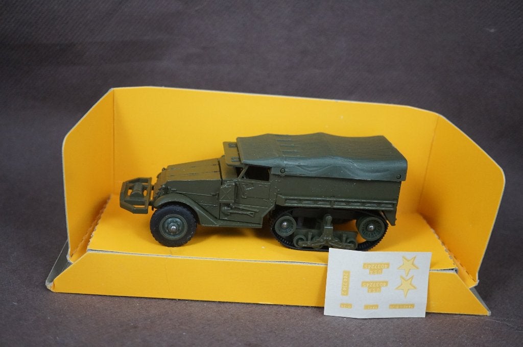 Solido M3 half track - 1/50 - TOP, Ophalen of Verzenden, Zo goed als nieuw, Bus of Vrachtwagen, Overige merken
