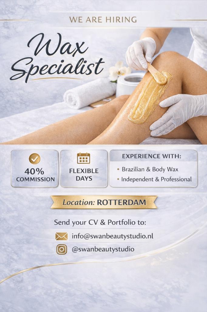 Vacature Wax Specialist, Variabele uren, LBO / VMBO, Starter, Overige vormen