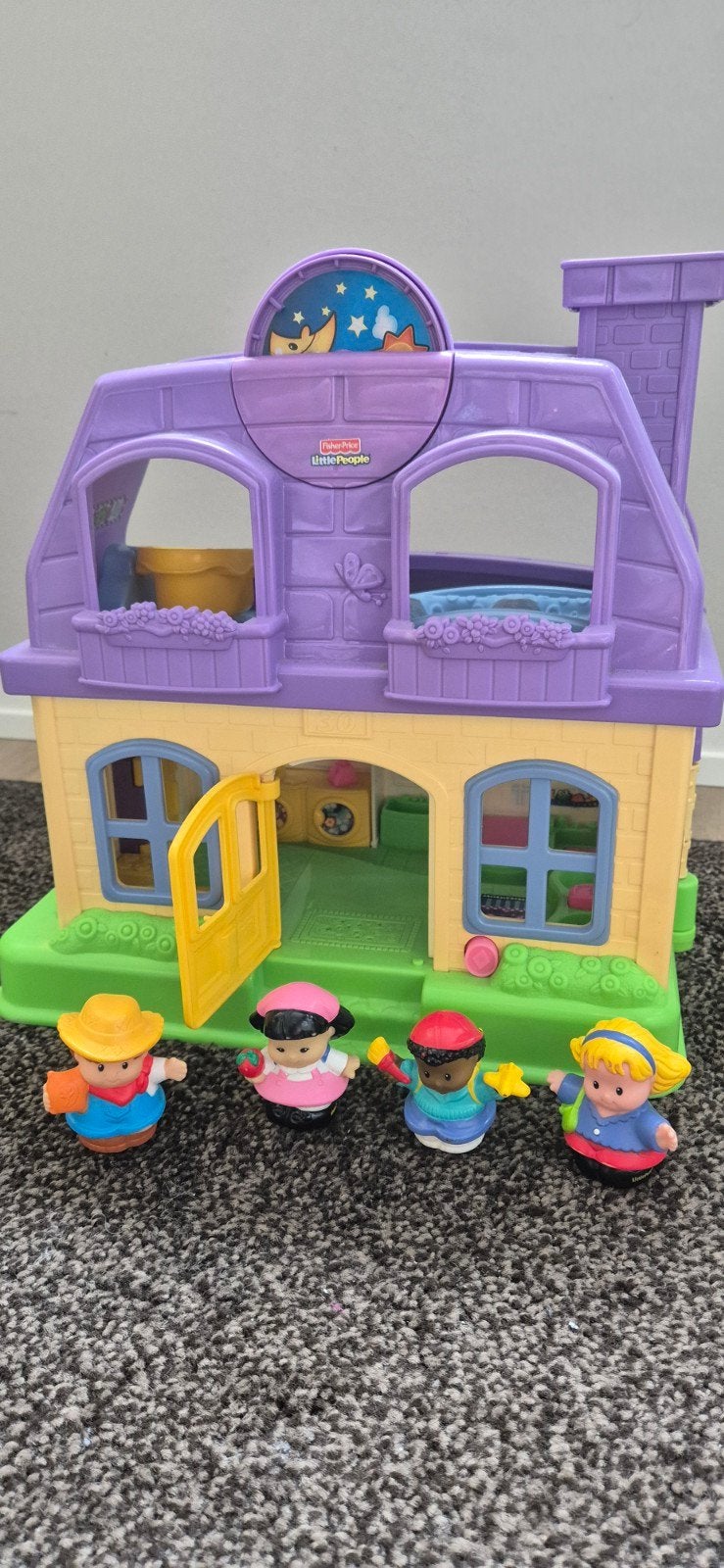 Little people Fisher-Price speelhuis met poppetjes, Ophalen, Poppenhuis