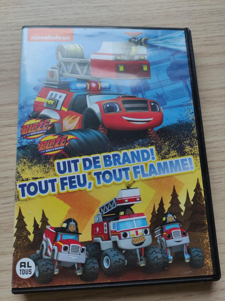 Blaze en de Monsterwielen: Uit de Brand! DVD, Avontuur, Gebruikt, Alle leeftijden, Ophalen of Verzenden