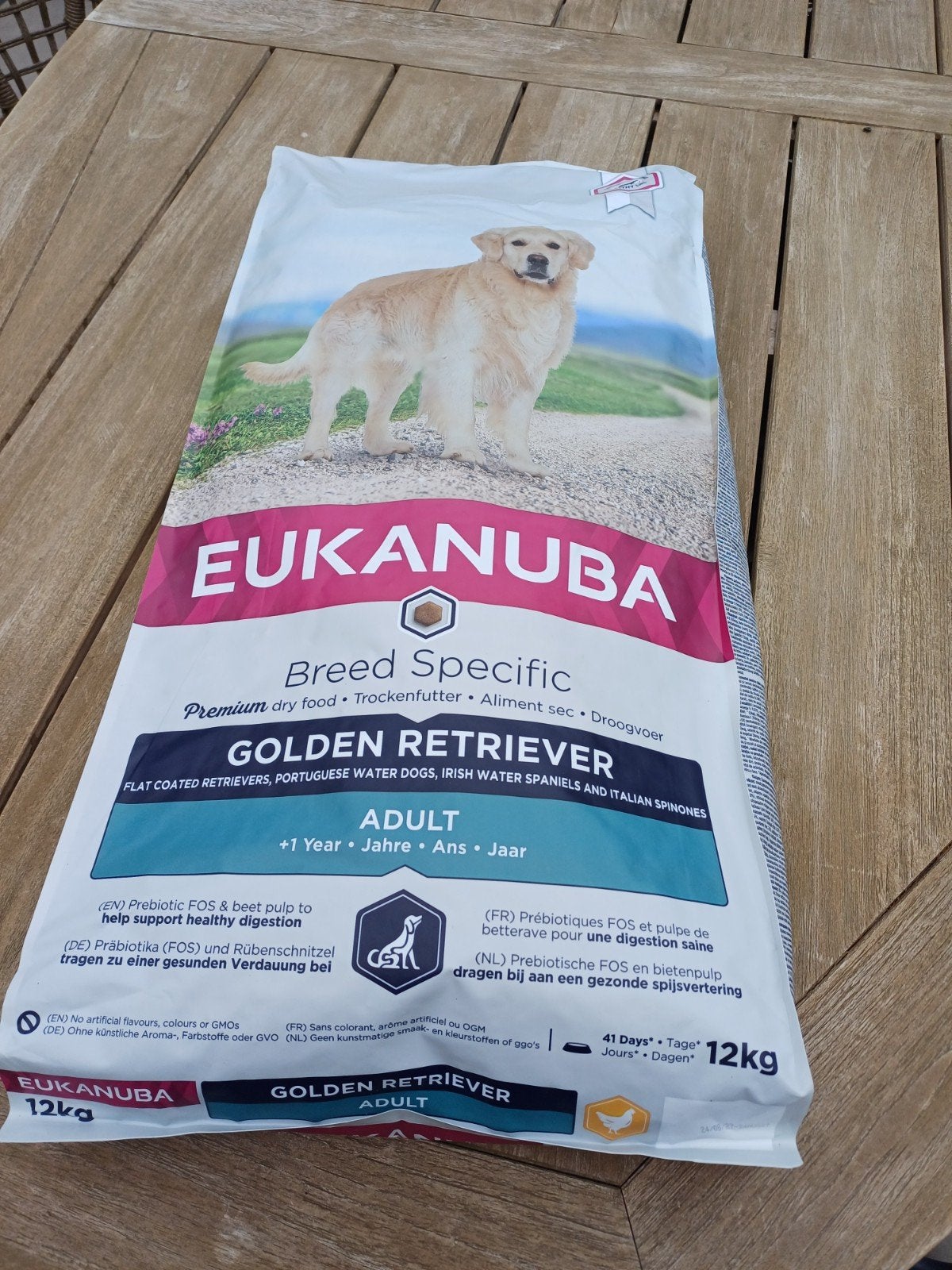 Eukanuba voer voor Golden Retriever., Dieren en Toebehoren, Ophalen, Hond