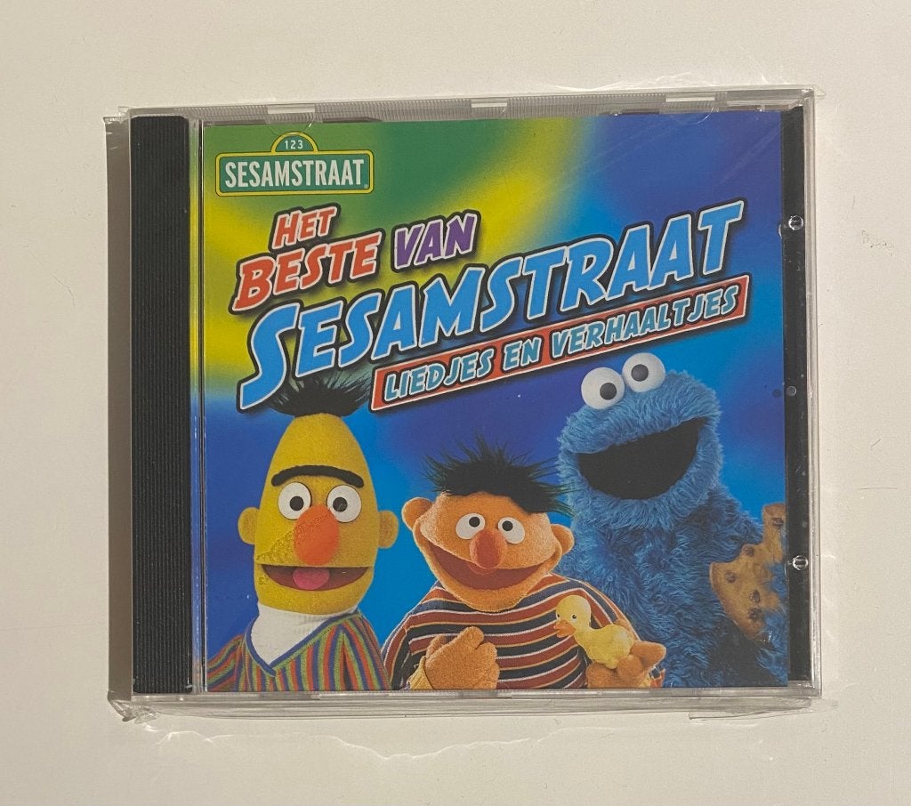 Het Beste Van Sesamstraat Liedjes En Verhaaltjes 2003 NL M, Cd's en Dvd's, Inclusief boekje, Tot 2 jaar, Ophalen of Verzenden