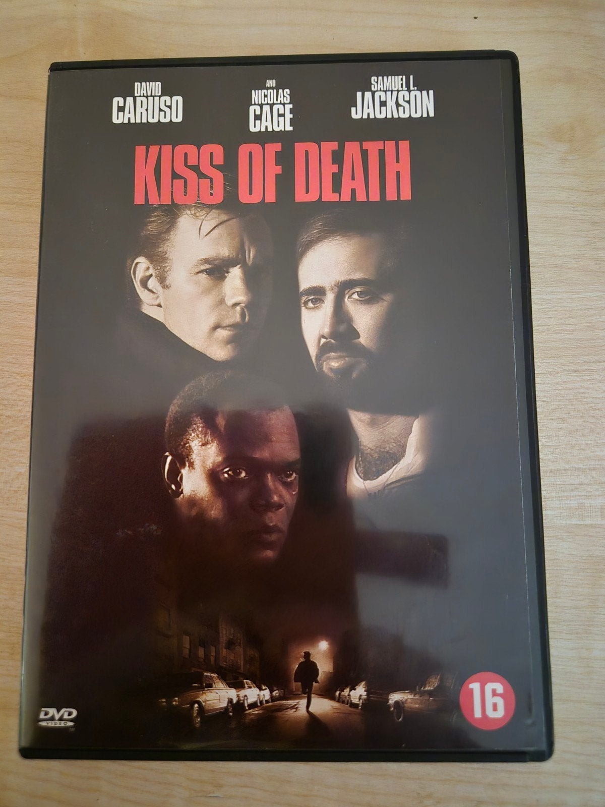 DVD Kiss of Death (1995) – misdaadthriller, Vanaf 16 jaar, Ophalen of Verzenden, Zo goed als nieuw, Actiethriller