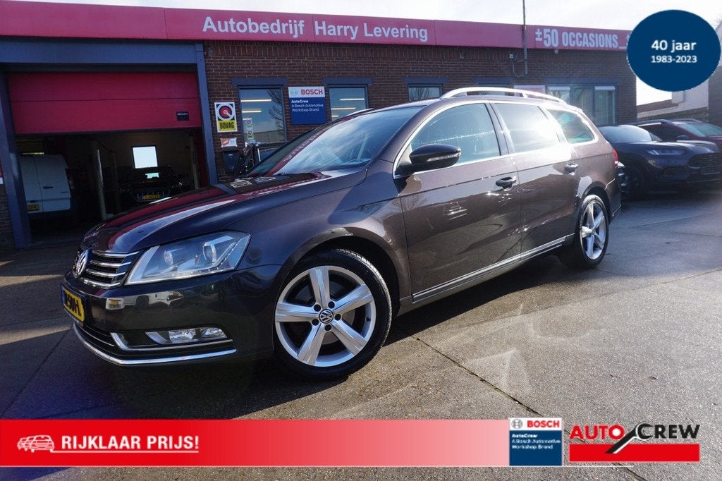 Volkswagen Passat Variant 18 TSI Highline El.achterklep, Euro 5, Gebruikt, 4 cilinders, Bruin