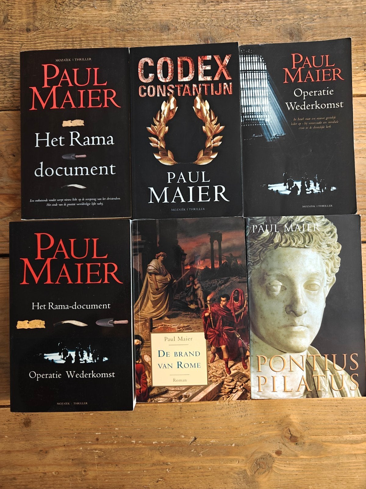 6 Boeken van Paul Maier., Boeken, Ophalen of Verzenden, Gelezen