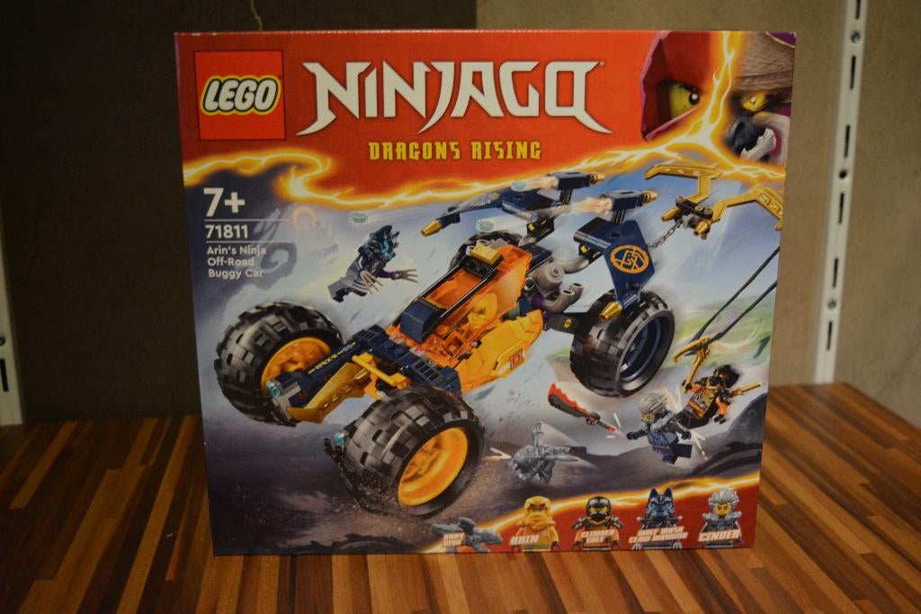 Lego Ninjago 71811 I Arins ninjaterreinbuggy Gloednieuw, Lego, Nieuw, Ophalen of Verzenden, Compleet