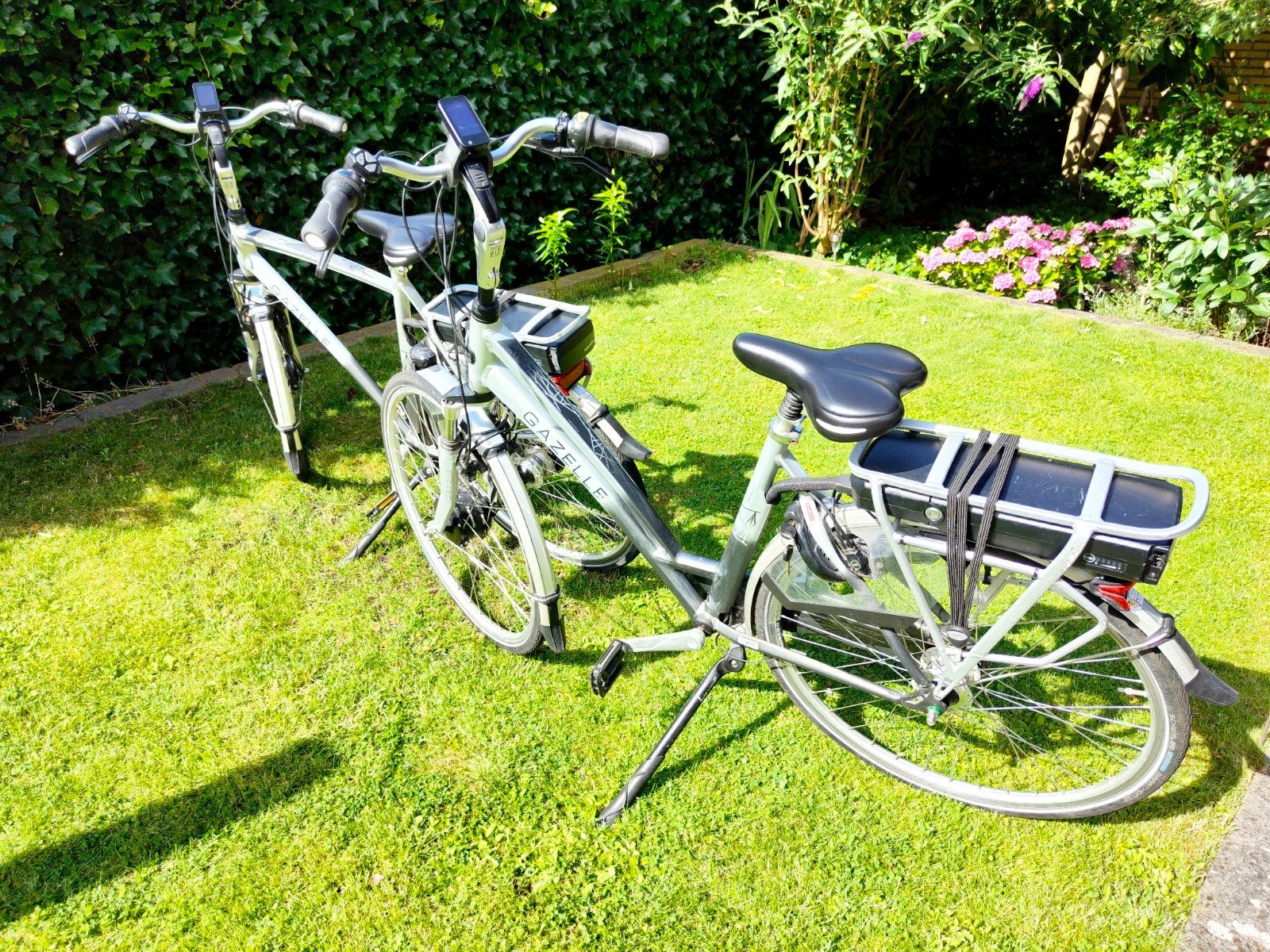 Mooie set Gazelle Orange met Gold Accu, Fietsen en Brommers, Elektrische fietsen, 51 tot 55 cm, Ophalen of Verzenden, Zo goed als nieuw