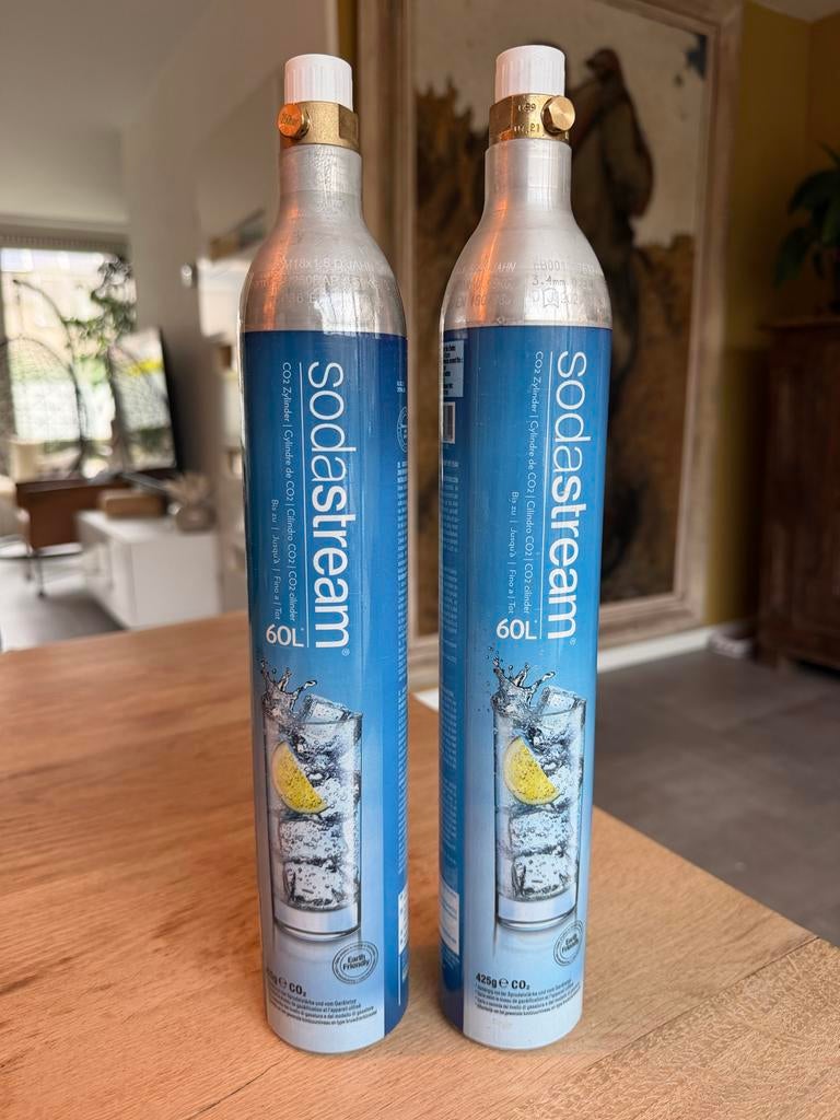 Lege Sodastream cilinders (2 stuks), Witgoed en Apparatuur, Bruiswatermachines, Gebruikt, Ophalen of Verzenden