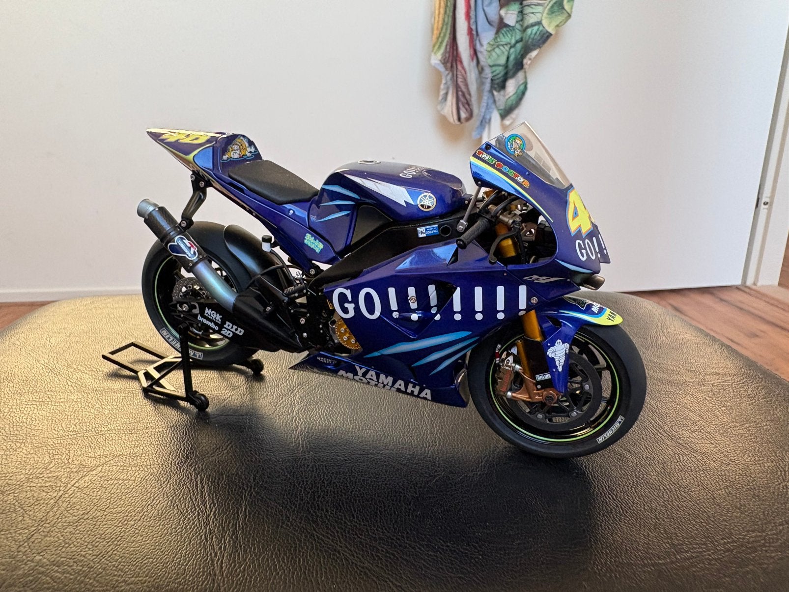 Yamaha rossi masterwork collection tamiya 1/12 minichamps, Hobby en Vrije tijd, Ophalen of Verzenden, Zo goed als nieuw, Motor