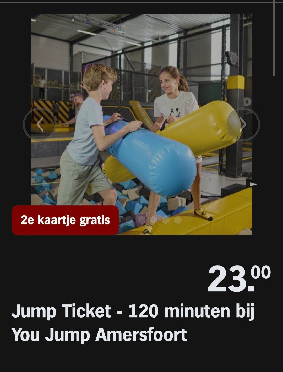 YOU JUMP AMERSFOORT ♡ 2e kaartje gratis (AH SPAARKAARTEN), Overige soorten