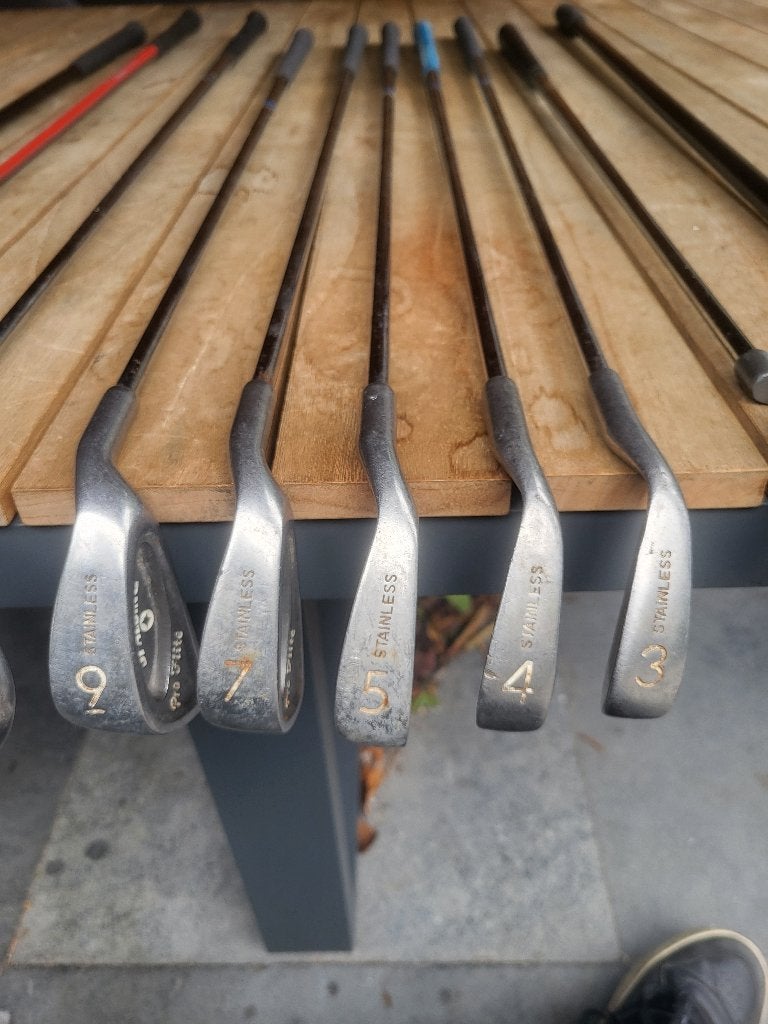 Foto 5 van Golfset Mizuno / Spalding – 9 clubs + Protech tas