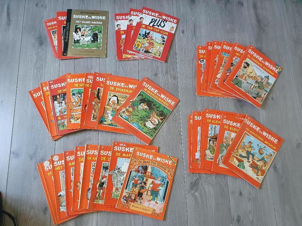 Suske en Wiske albums, Meerdere stripboeken, Ophalen of Verzenden, Gelezen, Willy van der Steen