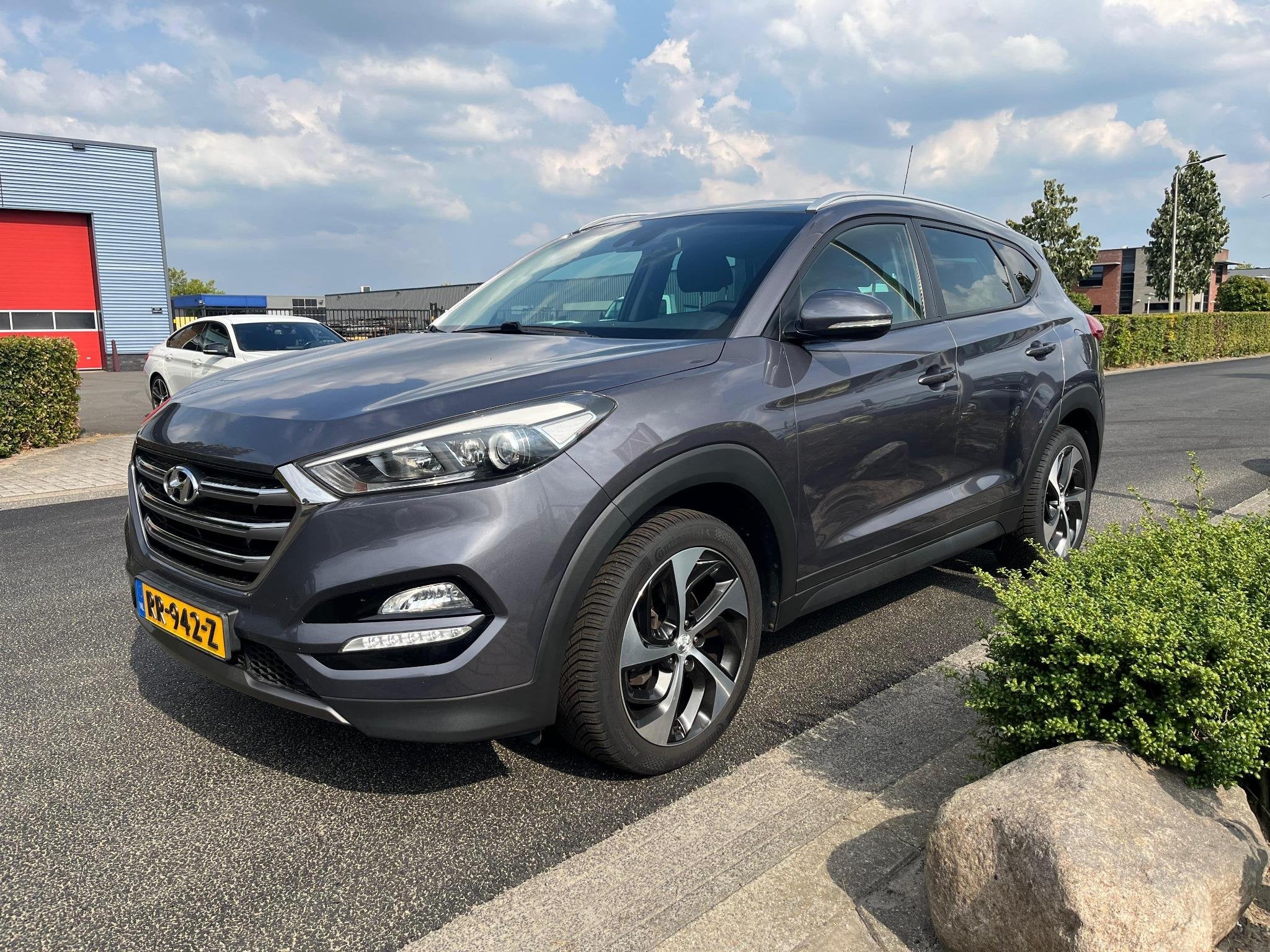 Hyundai Tucson 2.0 CRDi Comfort | Cruise control | Airco | A, Auto's, Hyundai, Lichtsensor, Euro 6, 168 €/maand, Tucson