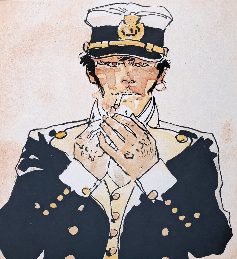 Corto Maltese ⚓ ~ XXL poster  ❖ Hugo Pratt 1997  ~ Nieuw, Verzamelen, Rechthoekig Staand, Deurposter of groter, Nieuw, Ophalen of Verzenden