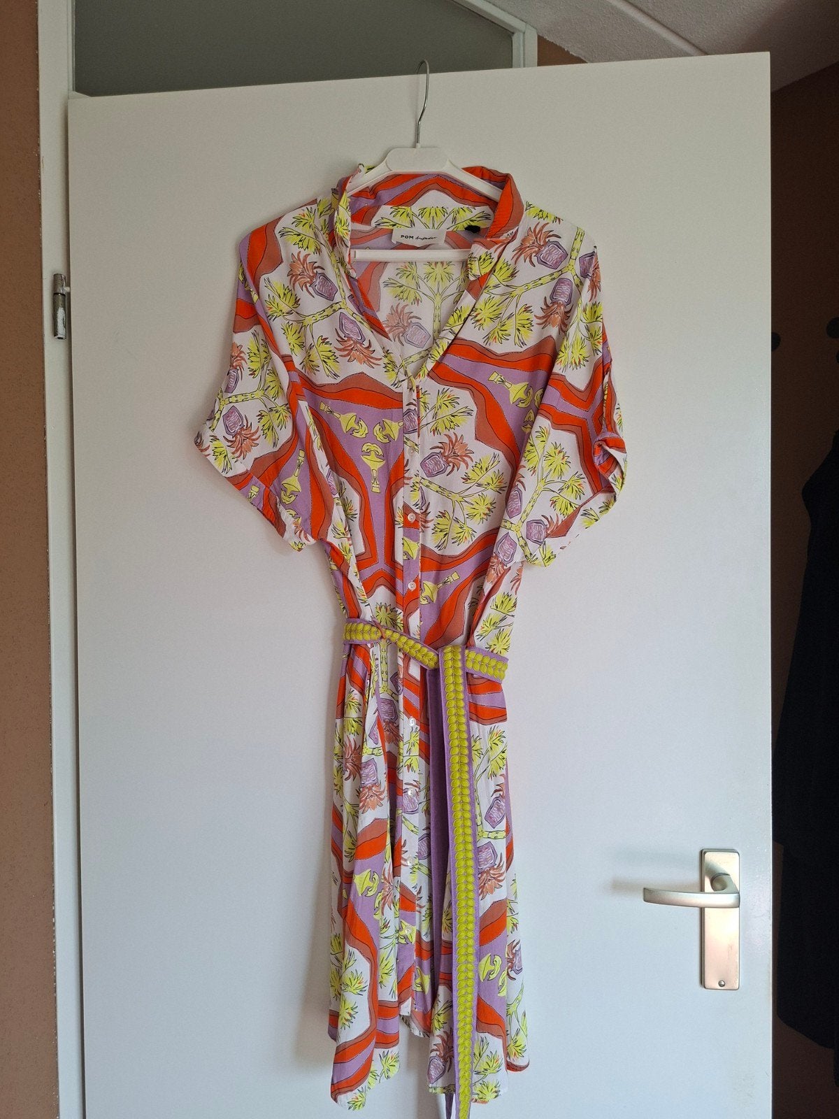 POM jurk  marrakesh summer maat 44, Kleding | Dames, Ophalen of Verzenden, Zo goed als nieuw, Maat 42/44 (L)