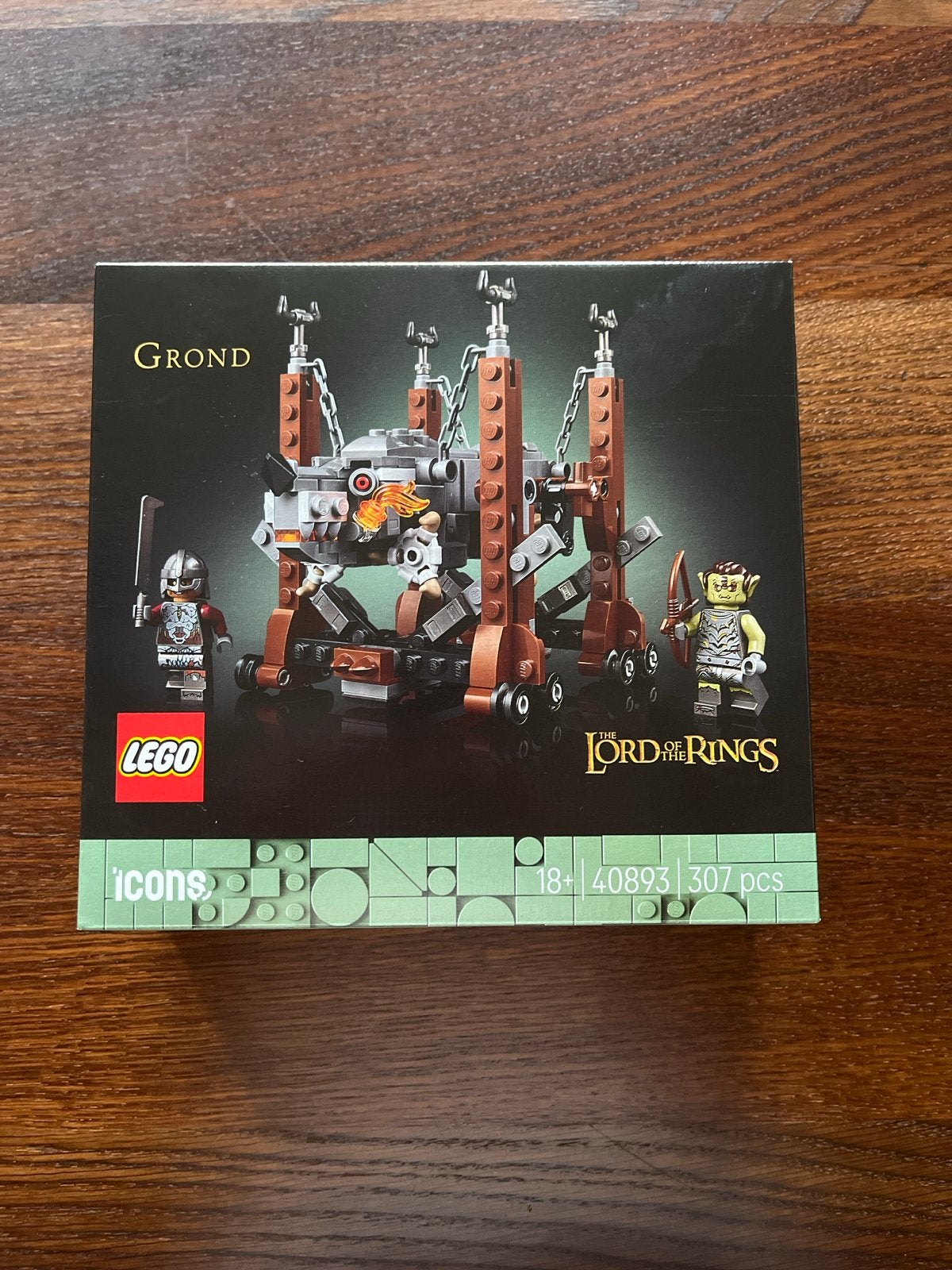 LEGO Icons The Lord of the Rings: Grond (40893), Lego, Nieuw, Ophalen of Verzenden, Icons