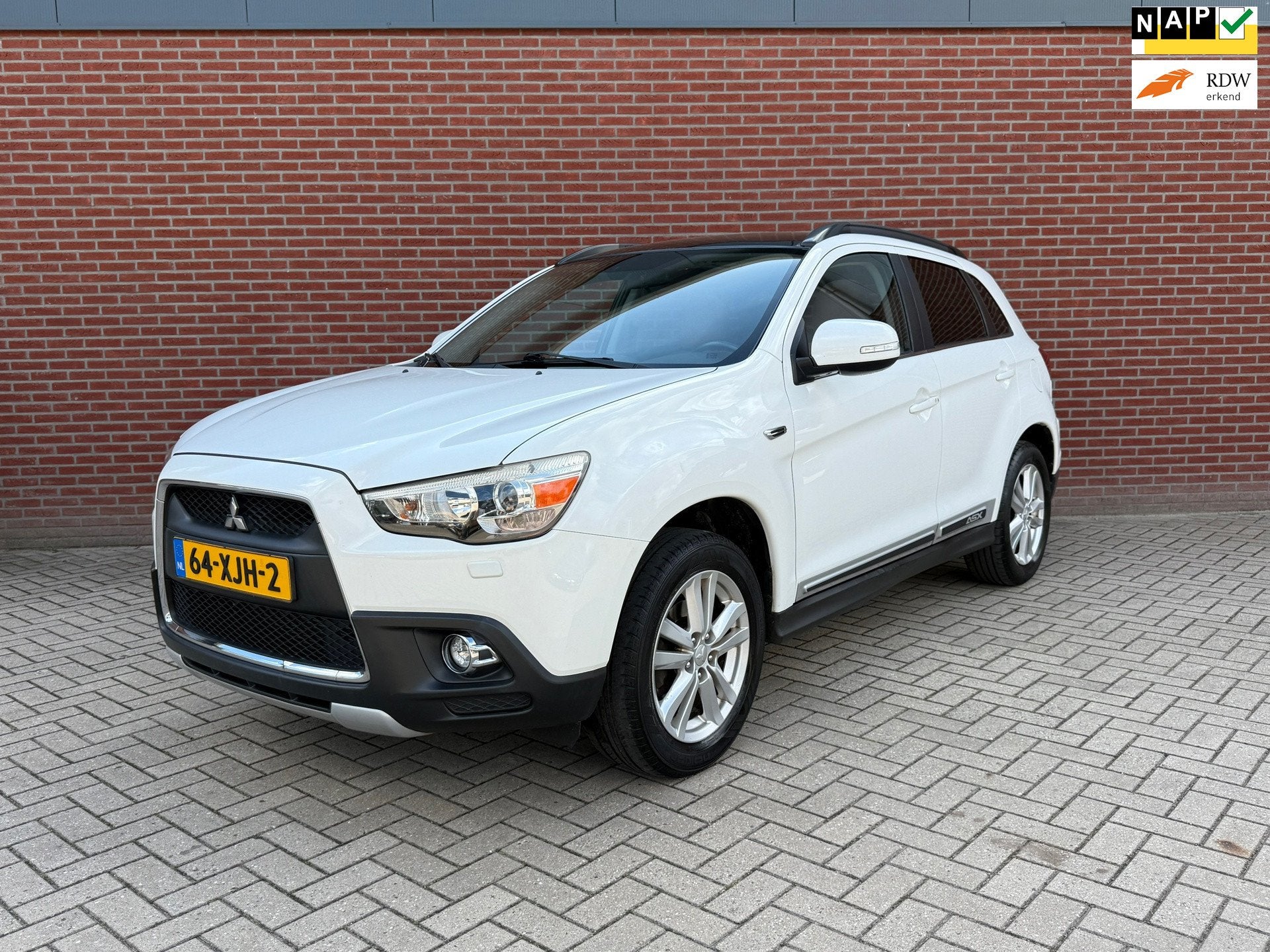 Mitsubishi ASX 1.6 Intense ClearTec / Nap / Airco / Cruise /, Auto's, Voorwielaandrijving, Euro 5, Gebruikt, 4 cilinders