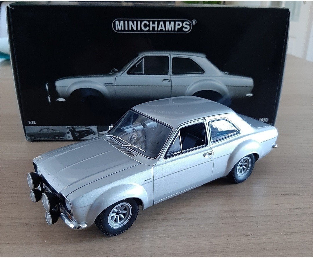ford escort MK1  RS 1600 avo 1970 modelauto, Hobby en Vrije tijd, Ophalen of Verzenden, Overige merken