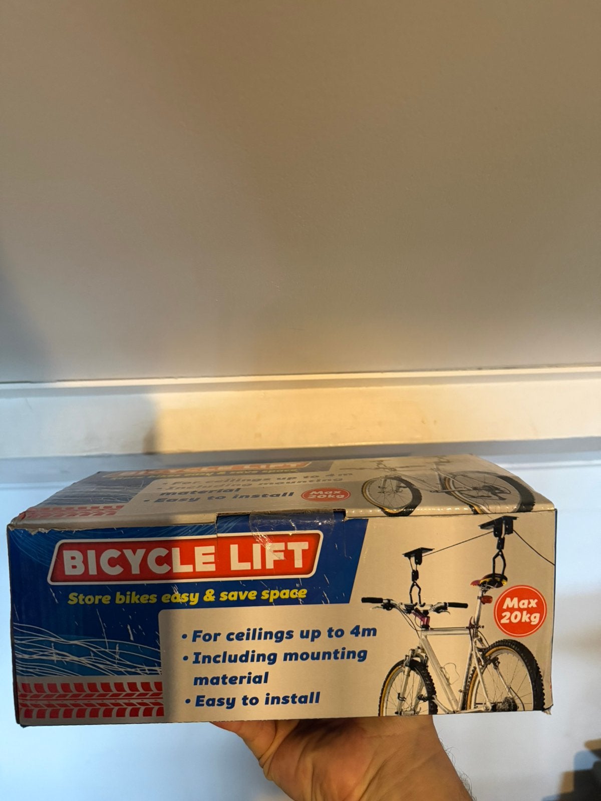 Fietslift nieuw, Ophalen of Verzenden, Zo goed als nieuw, Wit
