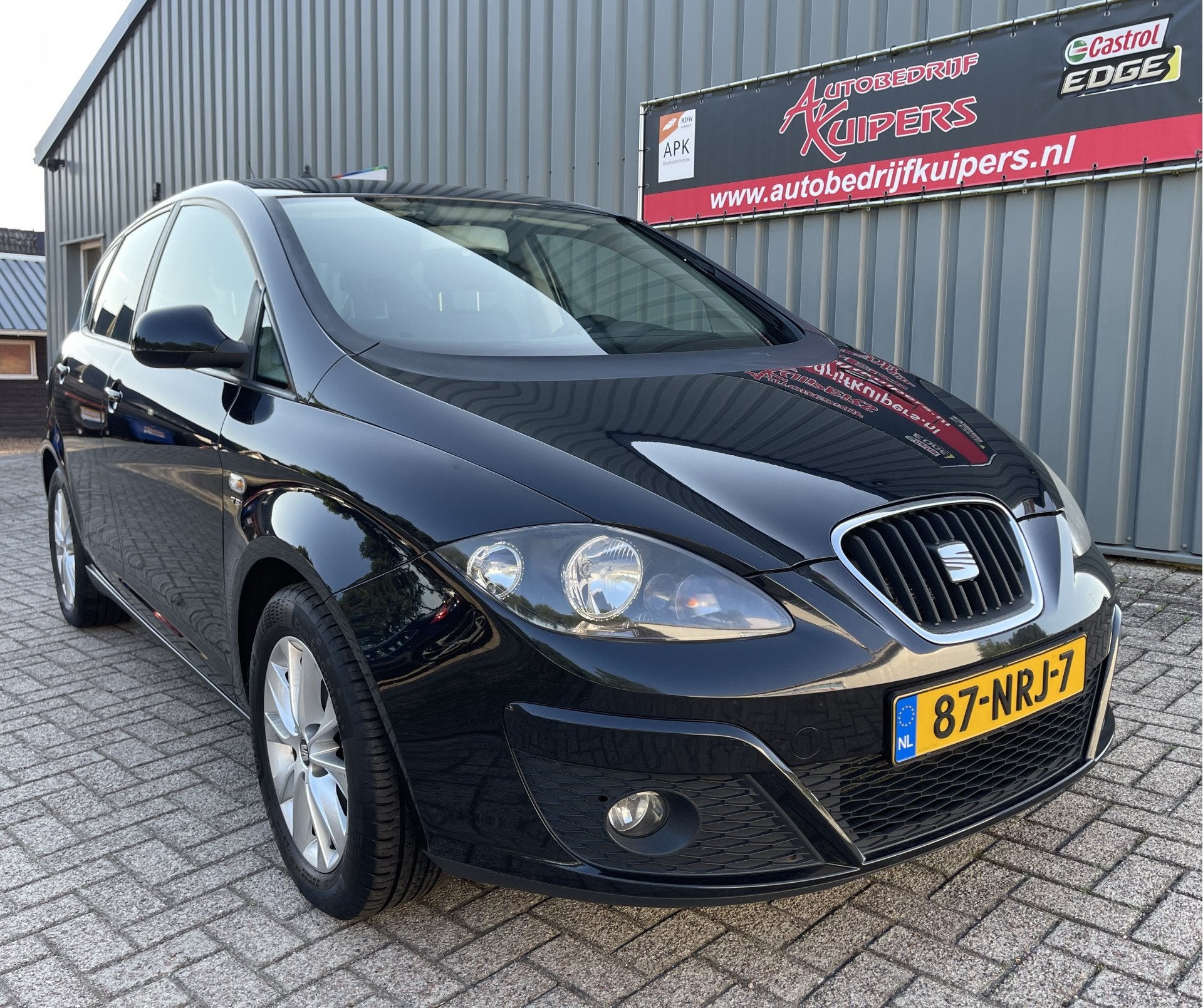 SEAT Altea 1.2 TSI Good Stuff Airco.Cruise.Lm.velgen.Trekhaa, Auto's, Euro 5, Stof, Gebruikt, Zwart