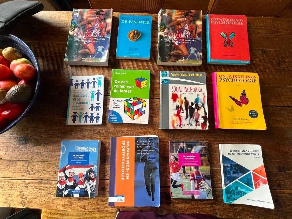 Studieboeken ALO (Lichamelijke Opvoeding) Jaar 1, Verzenden, Beta, Gelezen, HBO