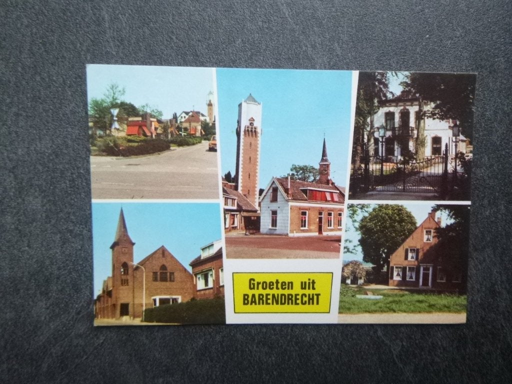 Barendrecht, kerk 1981, Verzamelen, Verzenden, 1980 tot heden, Gelopen, Noord-Brabant