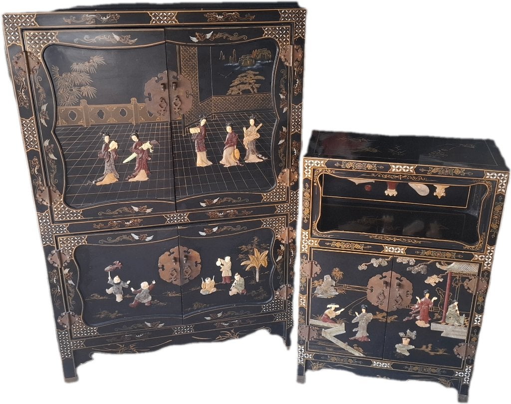 CHINESE KASTEN 2X, 100 tot 150 cm, Zo goed als nieuw, Minder dan 150 cm, 25 tot 50 cm