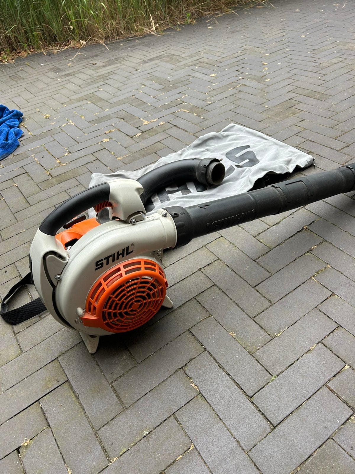 Stihl SH86 Bladblazer/Bladzuiger Benzine, Tuin en Terras, Bladblazers, Zo goed als nieuw, Benzine, Ophalen