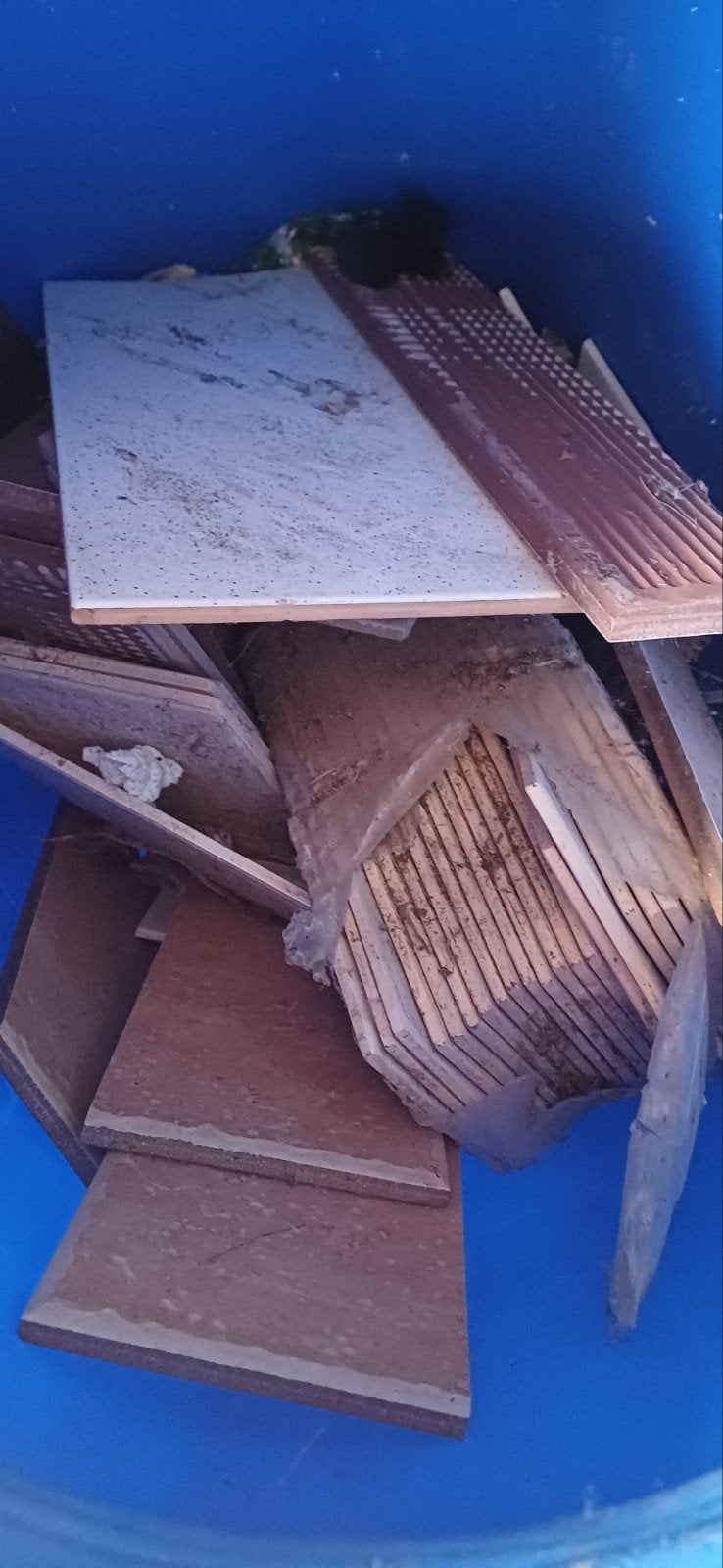 Tegels voor mozaïek , gratis!, Tuin en Terras, 150 liter of meer, Ophalen