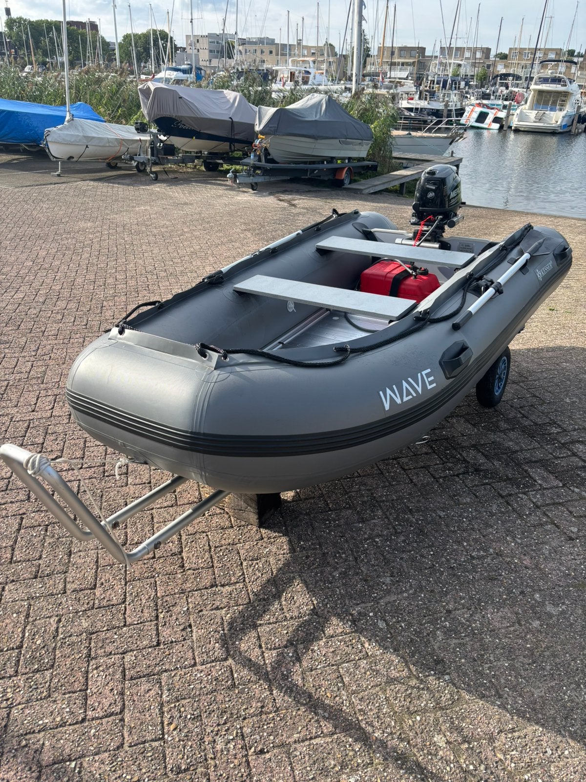 Rubberboot compleet, Watersport en Boten, Ophalen of Verzenden, Zo goed als nieuw, Overige typen, Motorboot