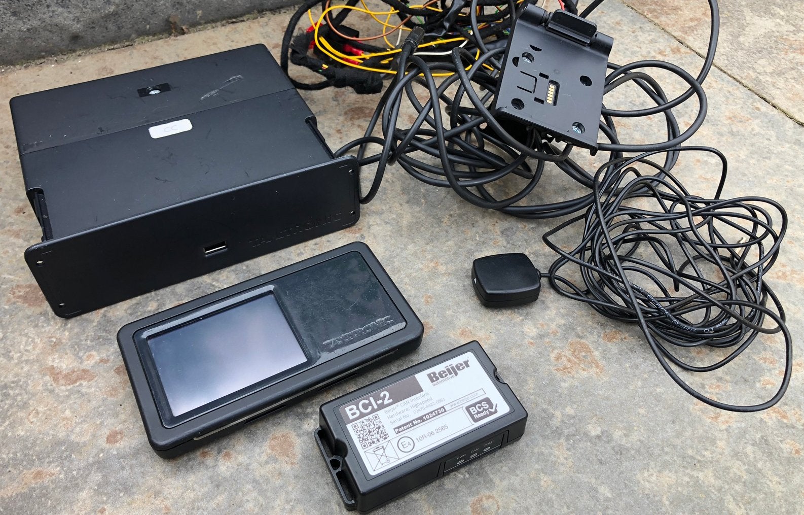 Taxitronic BCT G3 update incl kabels en gps, Auto diversen, Ophalen, Gebruikt