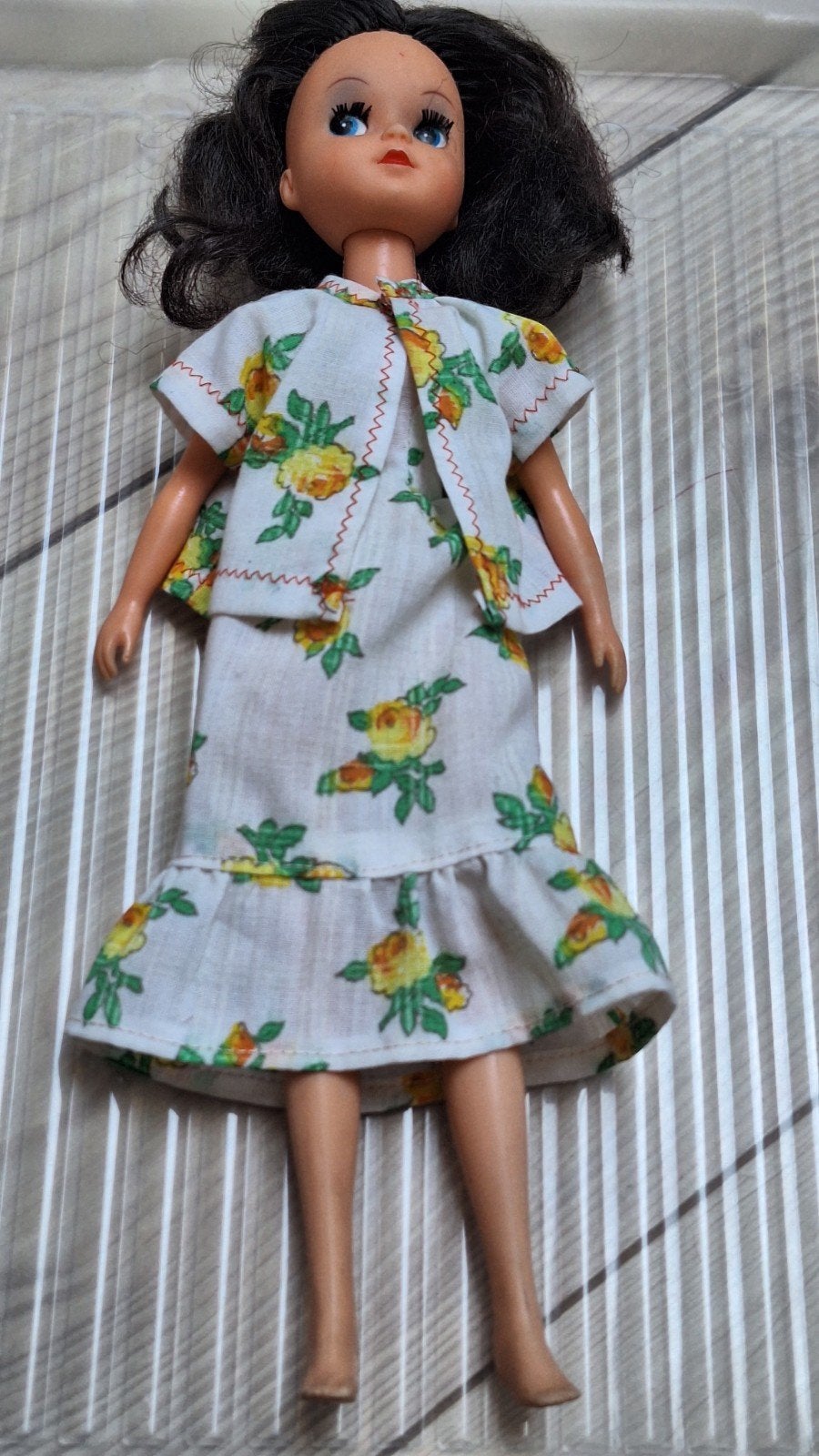 Fleur vintage jaren 70 pop Sindy stoel, Verzamelen, Ophalen of Verzenden, Gebruikt