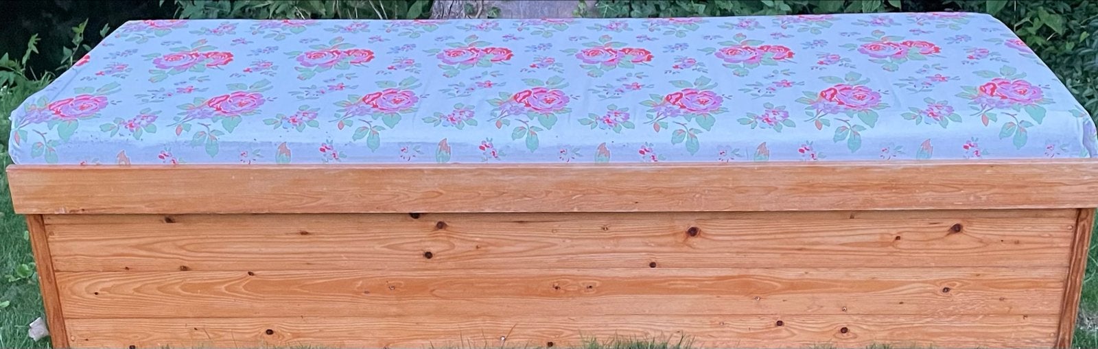 Gratis: Houten bankbed met opbergruimte, Ophalen, Gebruikt, 200 cm, Hout