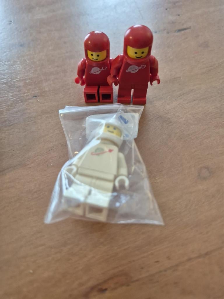 Vintage Lego Classic Space astronauten, Ophalen of Verzenden, Gebruikt