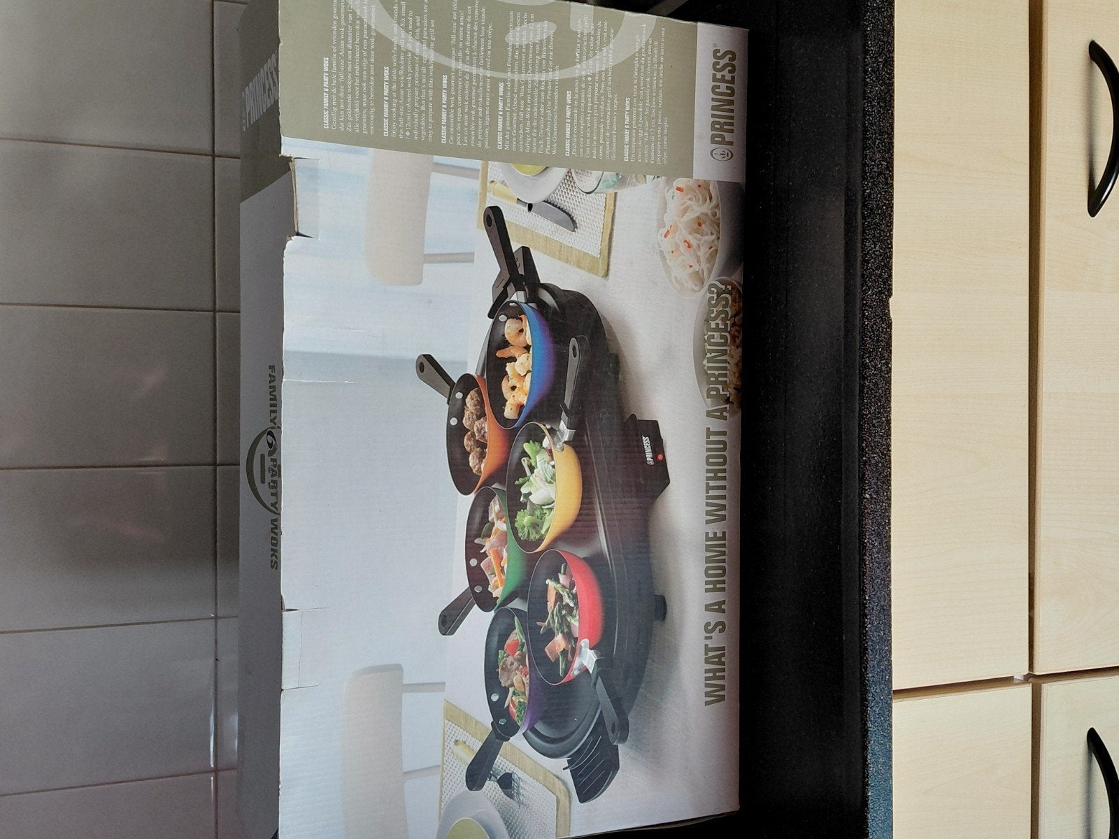 wokpanneset van princess, Ophalen