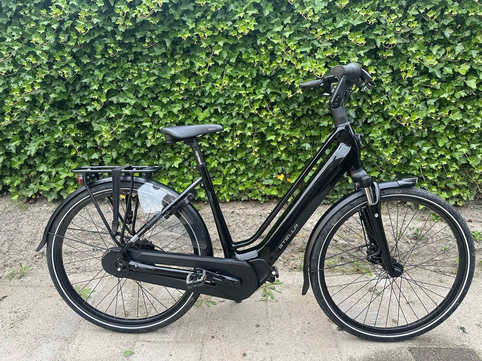 Stella damesfiets elektrisch, Zo goed als nieuw, 51 tot 55 cm, 50 km per accu of meer, Ophalen