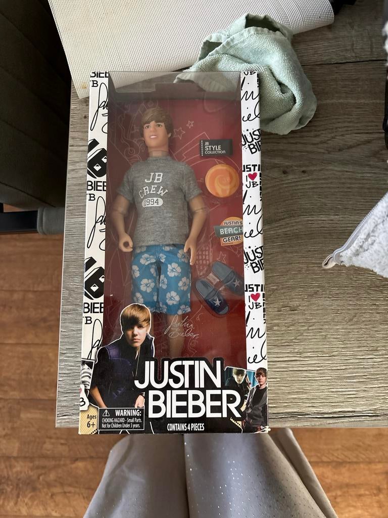 Justin Bieber Popster Speelgoedset - Nieuw in Doos, Ophalen of Verzenden, Nieuw