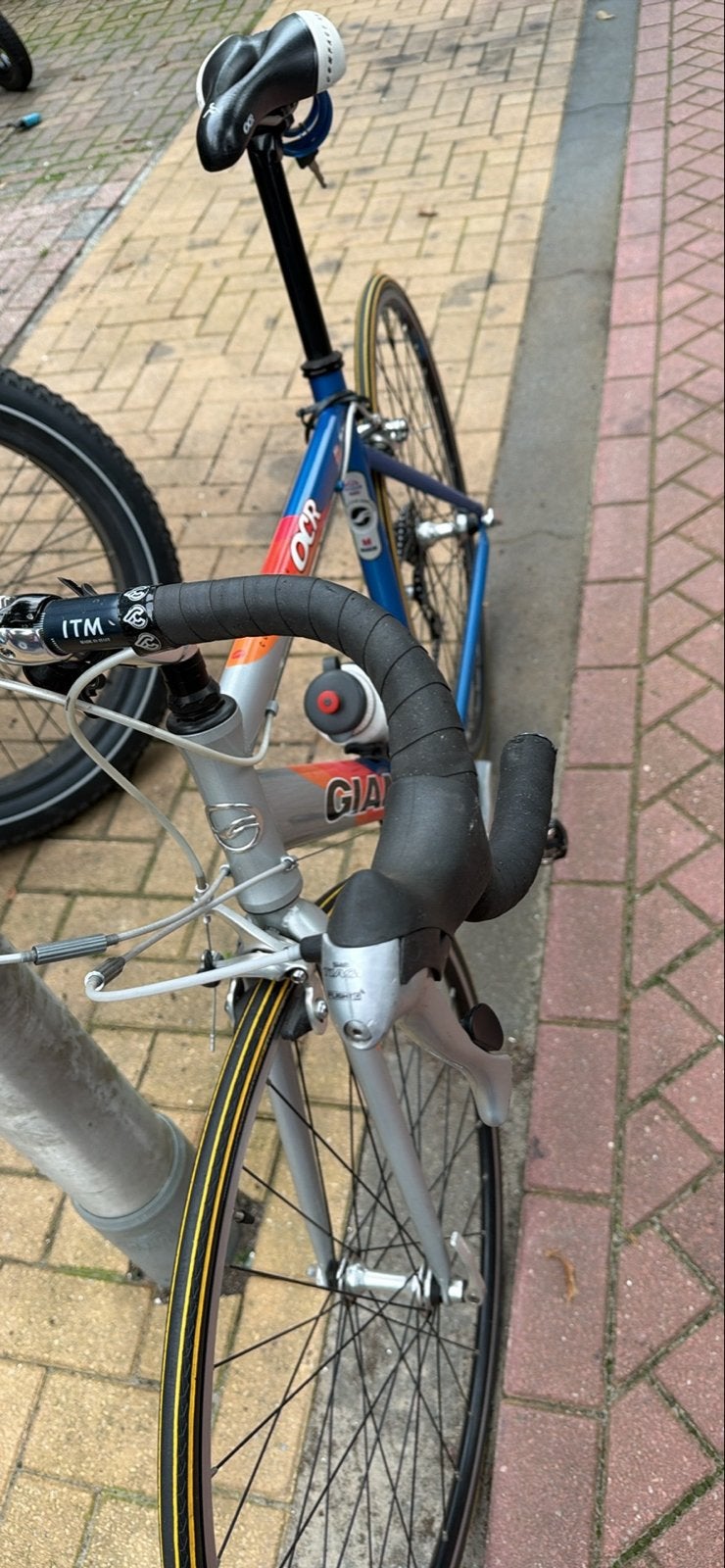 Giant OCR racefiets - Blauw/Zilver - Gebruikt, 28 inch, Gebruikt, Aluminium, Meer dan 20 versnellingen