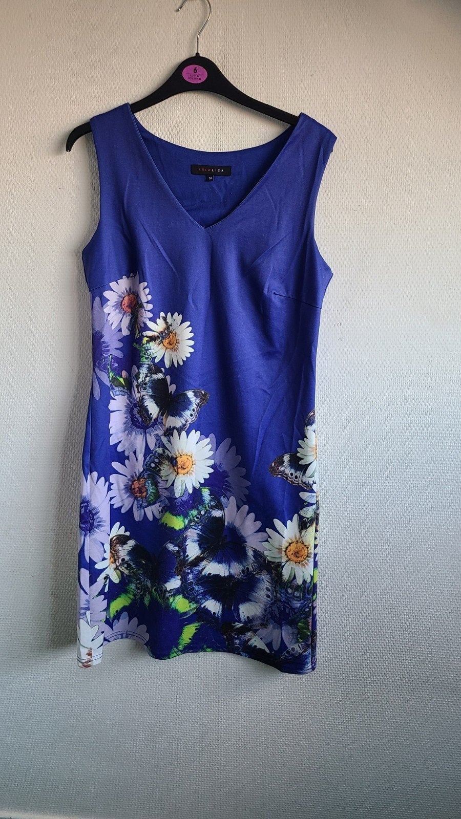 Lola Liza Jurk, Maat 38/40 (M), Blauw, Ophalen of Verzenden, Zo goed als nieuw
