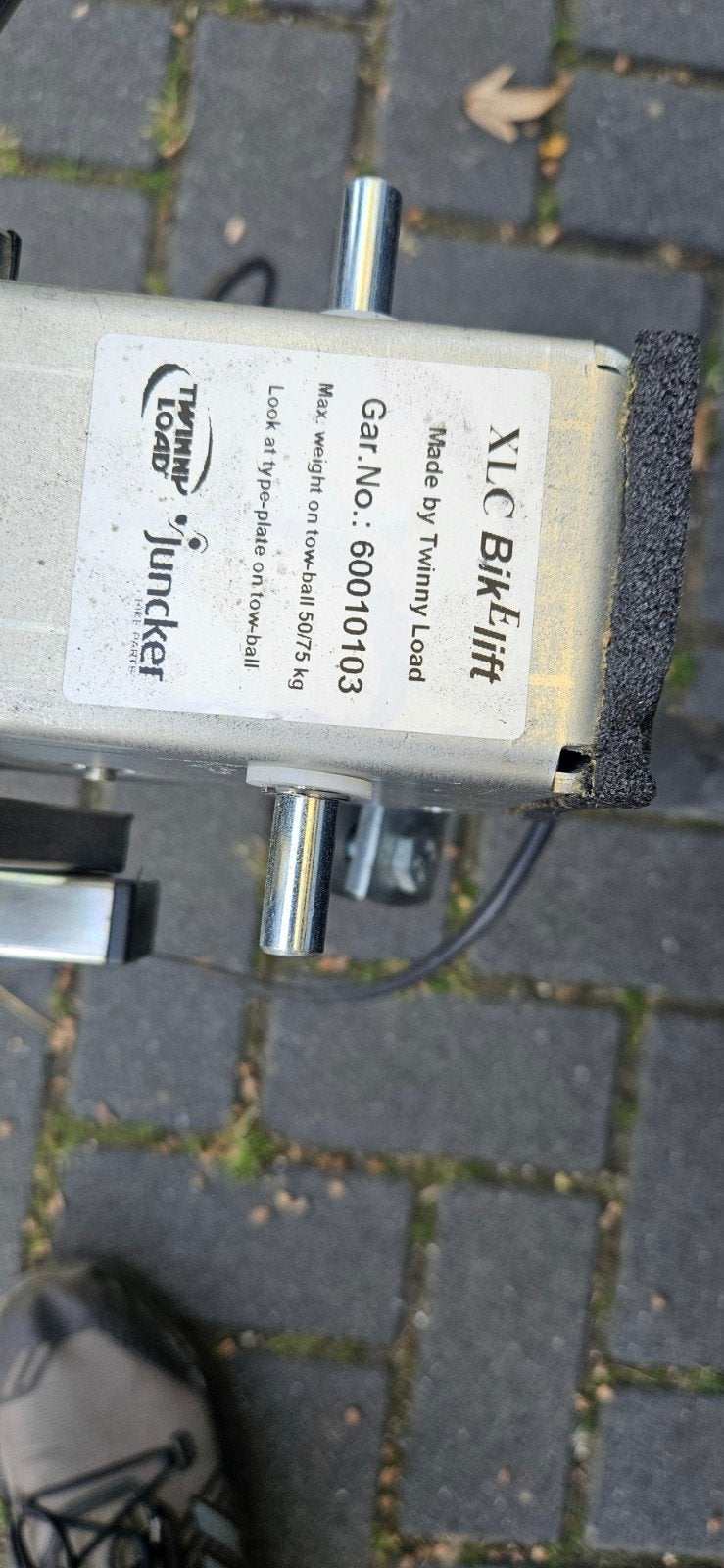 XLC Bik-Lift fietsendrager voor e-bikes, Ophalen, Nieuw