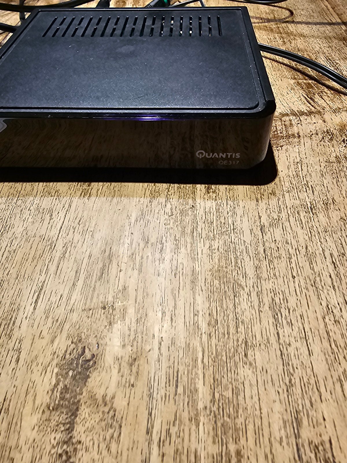 Quantis DVB-C ontvanger QE317 met handleiding, Ophalen of Verzenden, Gebruikt, Decoder