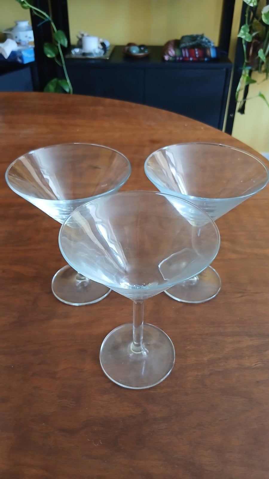 Set van 3  Cocktailglazen, Ophalen, Gebruikt