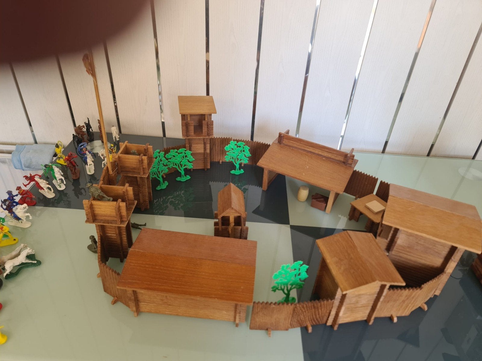 Vintage Fort Eduard Henry Speelset met Figuren, Ophalen, Gebruikt, Jongen of Meisje